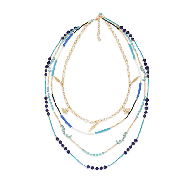 Beaded Chaos Necklace - MyraUSA