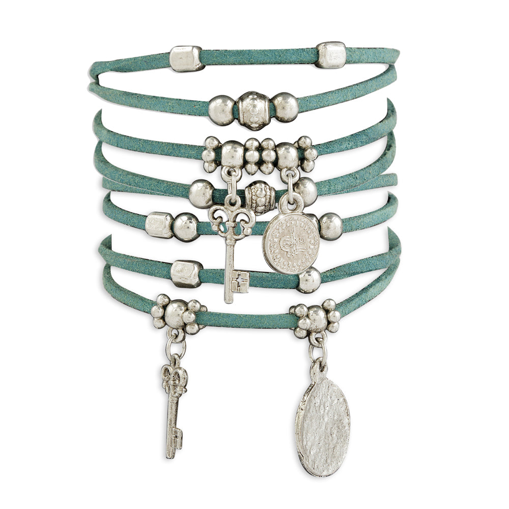 SILVER TROPE BRACELET - MyraUSA