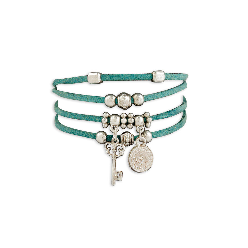 SILVER TROPE BRACELET - MyraUSA