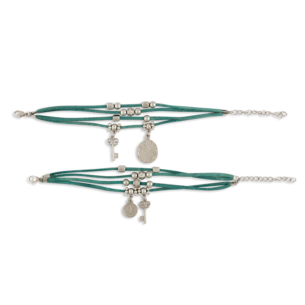 SILVER TROPE BRACELET - MyraUSA
