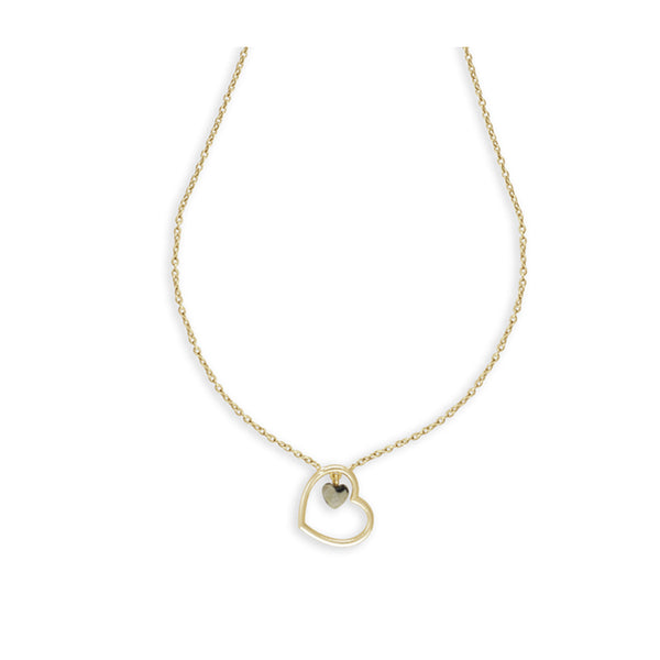 Soft Heart Necklace - MyraUSA