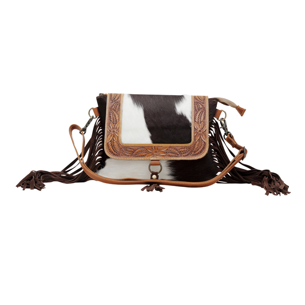 ALINA HAND-TOOLED BAG - MyraUSA