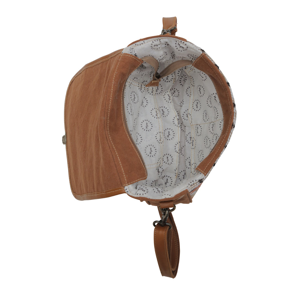 SANSA ALFAMA HANDTOOLED BAG - MyraUSA