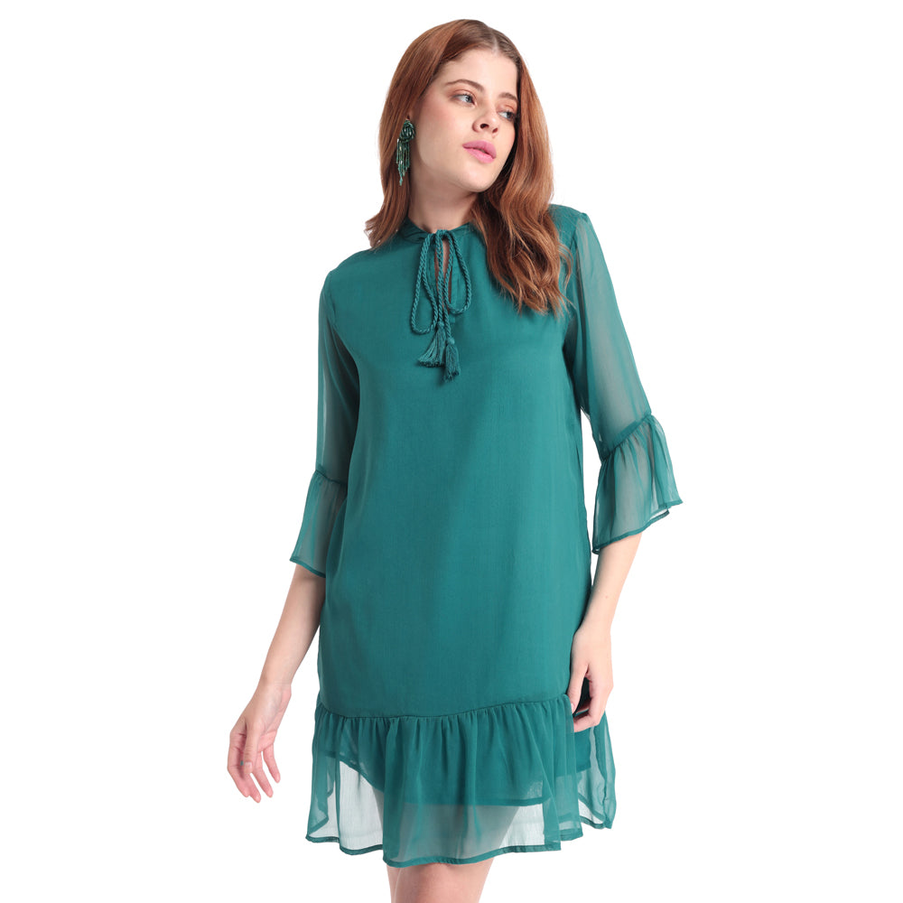 Blouse midi dress DRESS & ROMPER - MyraUSA