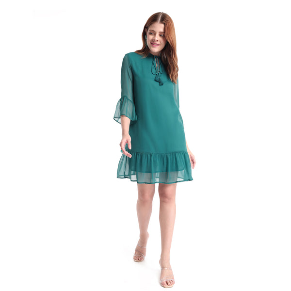 Blouse midi dress DRESS & ROMPER - MyraUSA