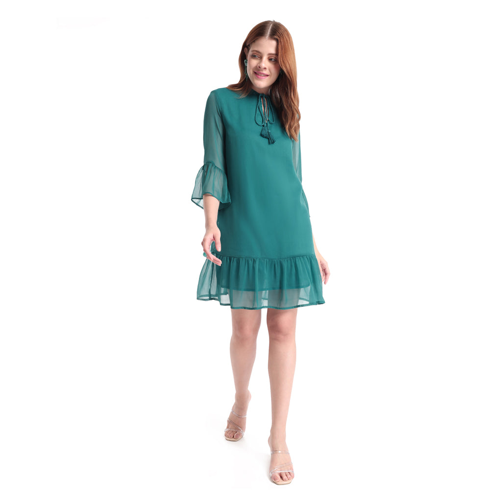 Blouse midi dress DRESS & ROMPER - MyraUSA