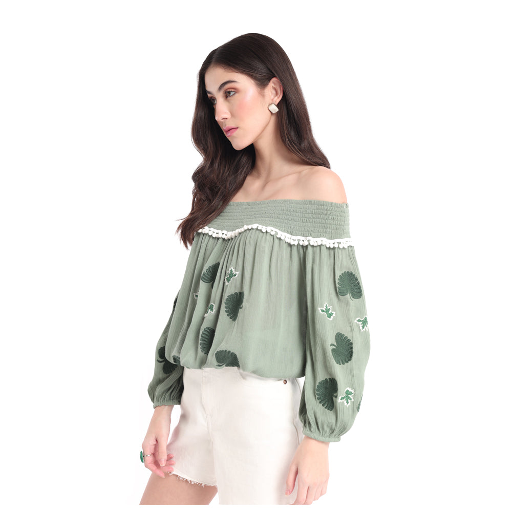 sissy sleeve TOP & SHIRTS SMALL - MyraUSA