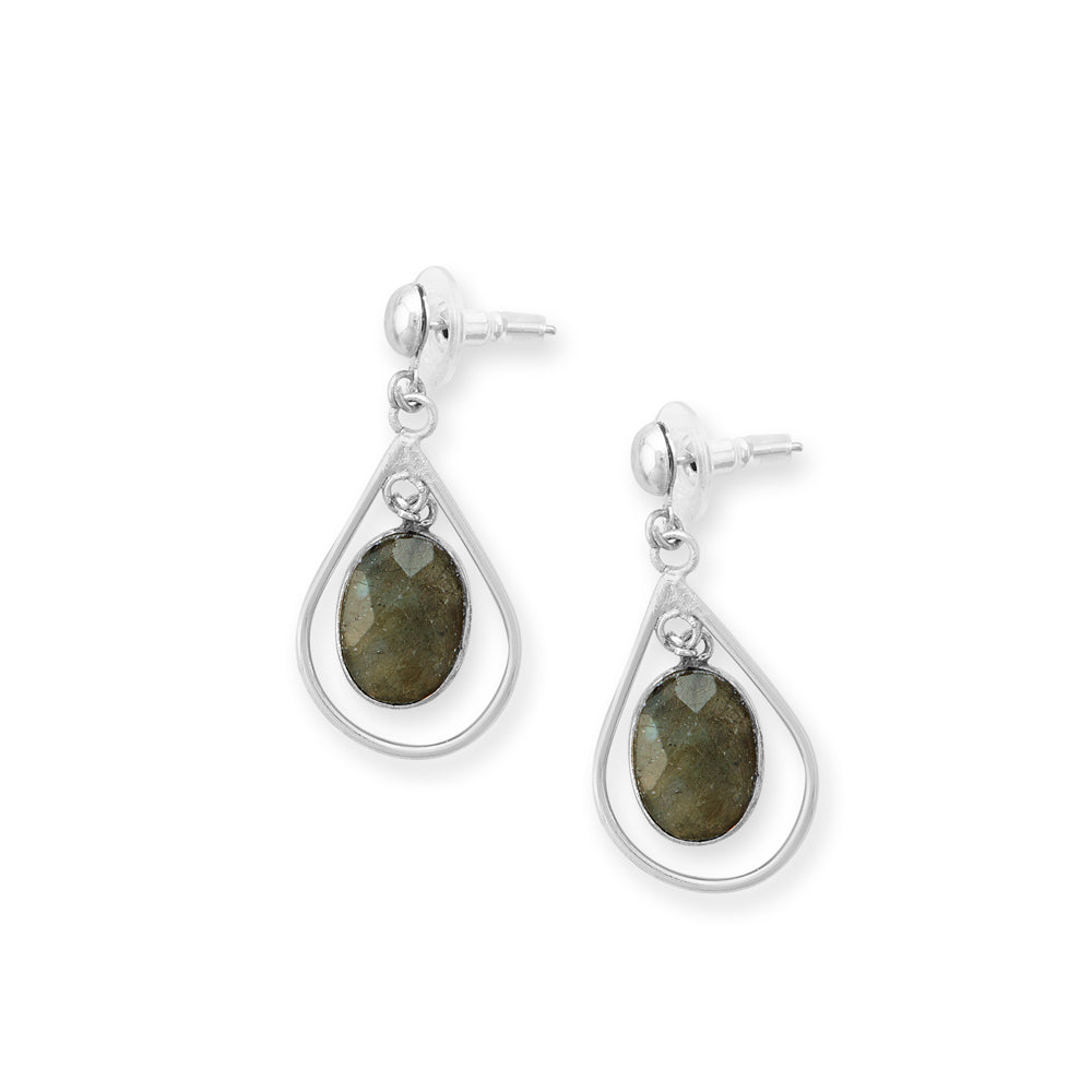 BLACK MOON-EYES EARRING - MyraUSA