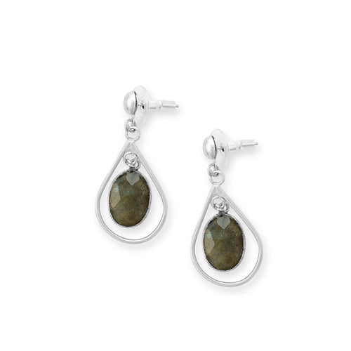 BLACK MOON-EYES EARRING - MyraUSA