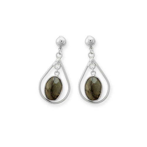 BLACK MOON-EYES EARRING - MyraUSA