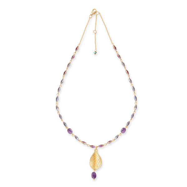 GOLDEN STRIA NECKLACE - MyraUSA
