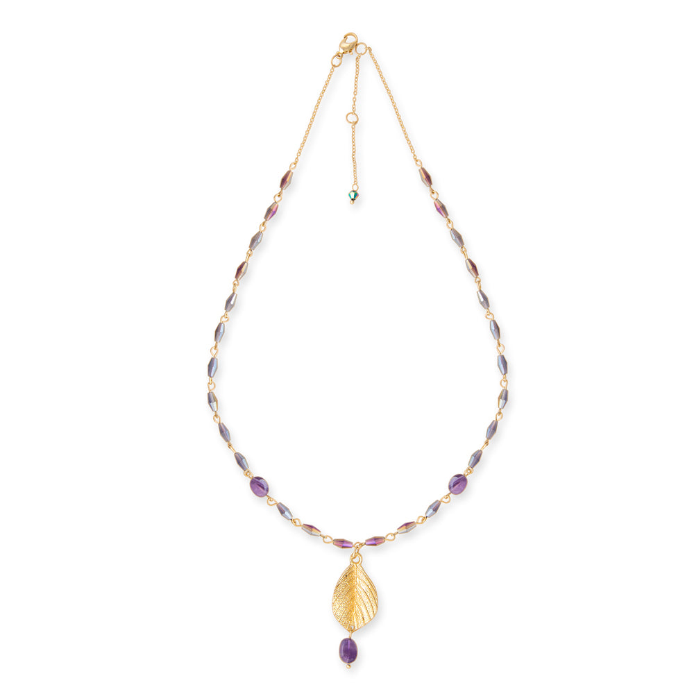 GOLDEN STRIA NECKLACE - MyraUSA