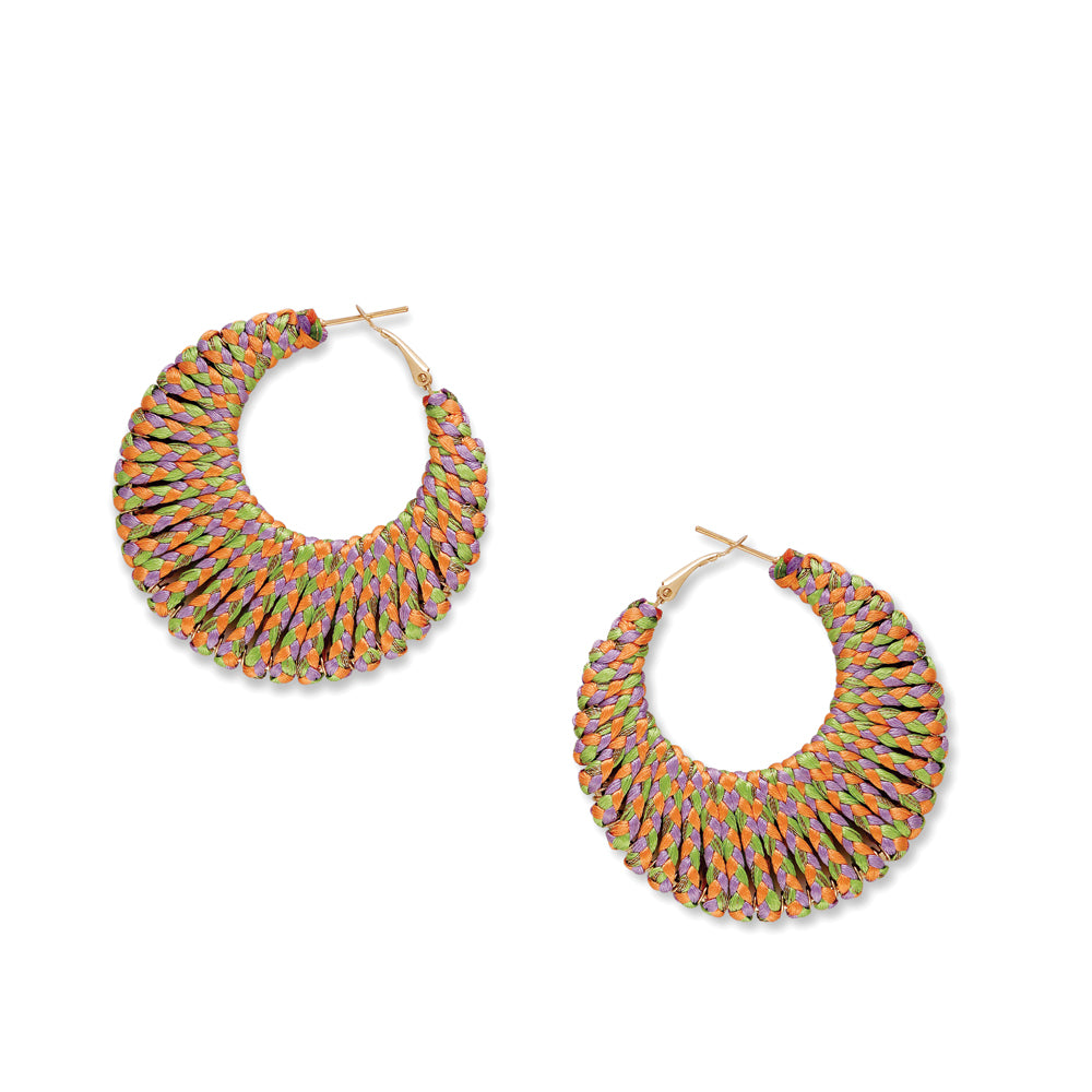 RAIN-ROWS EARRING - MyraUSA