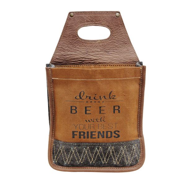 WITH FRIENDS 6 PACK BEER CADDY