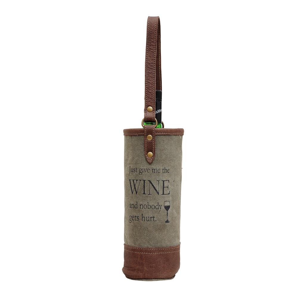 Vin Single Bottle Tote | Cranberry – Aplat