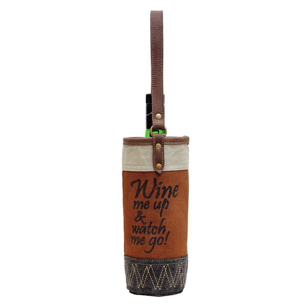 WINE ME UP WINE BOTTLE BAG - MyraUSA
