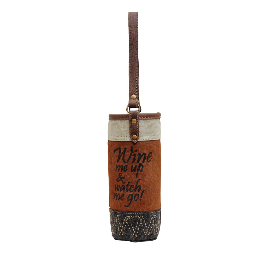 WINE ME UP WINE BOTTLE BAG - MyraUSA