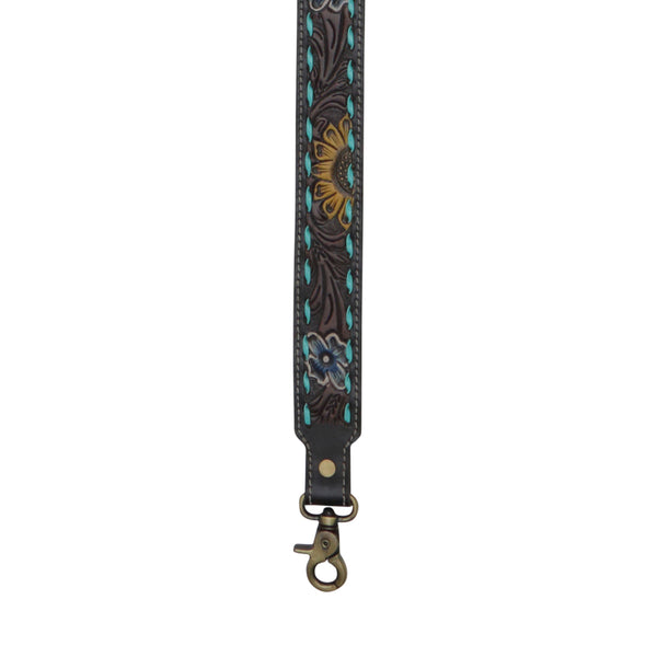 TURQUOISE WEAVED STRAP - MyraUSA