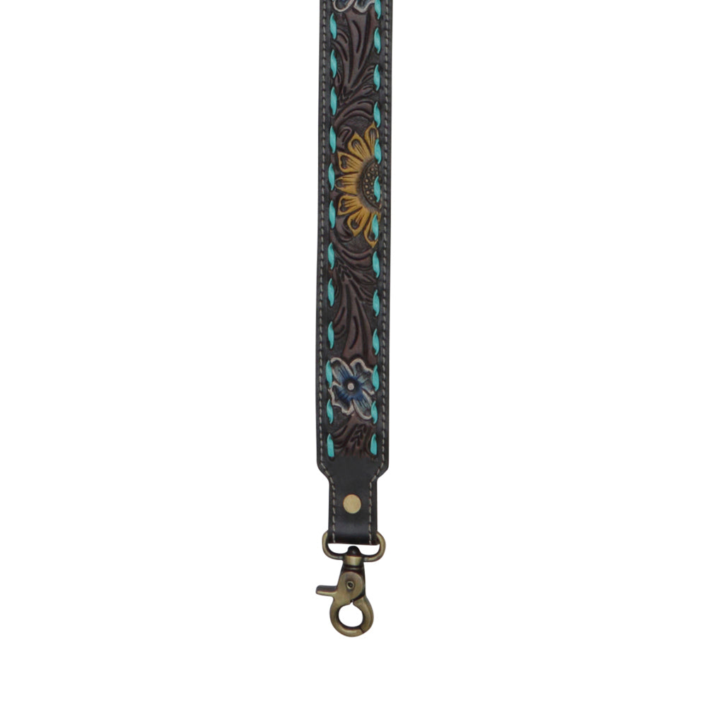 TURQUOISE WEAVED STRAP - MyraUSA
