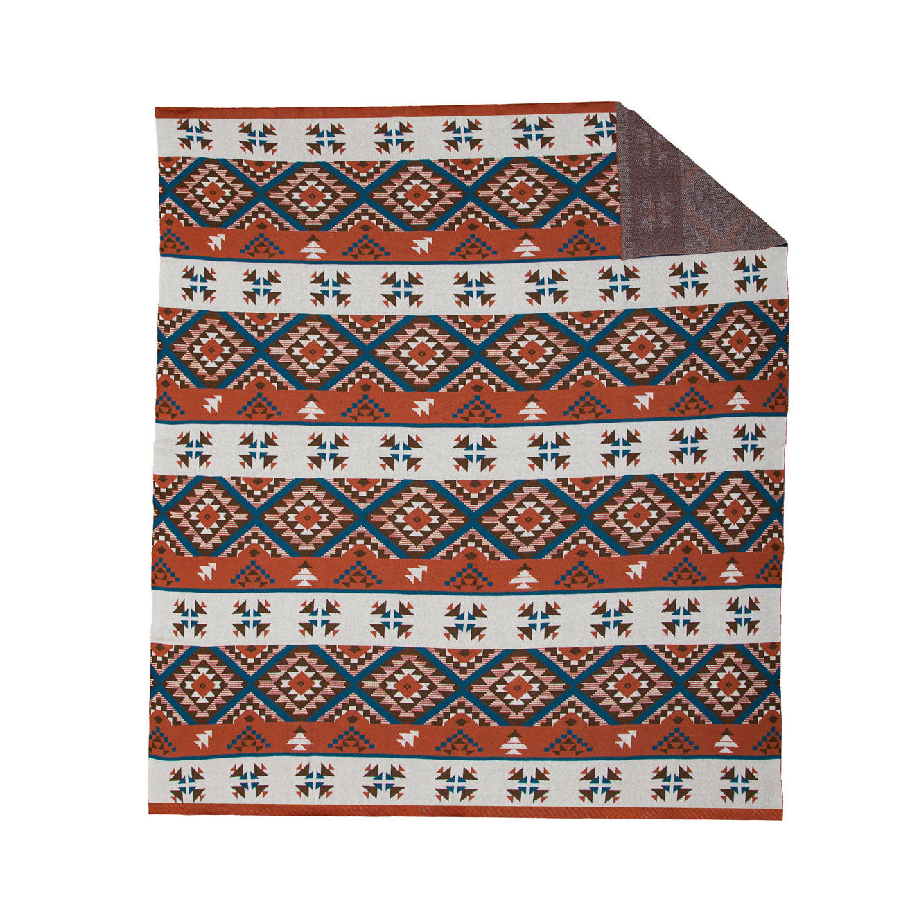 All-over Aztec Print Throw - MyraUSA