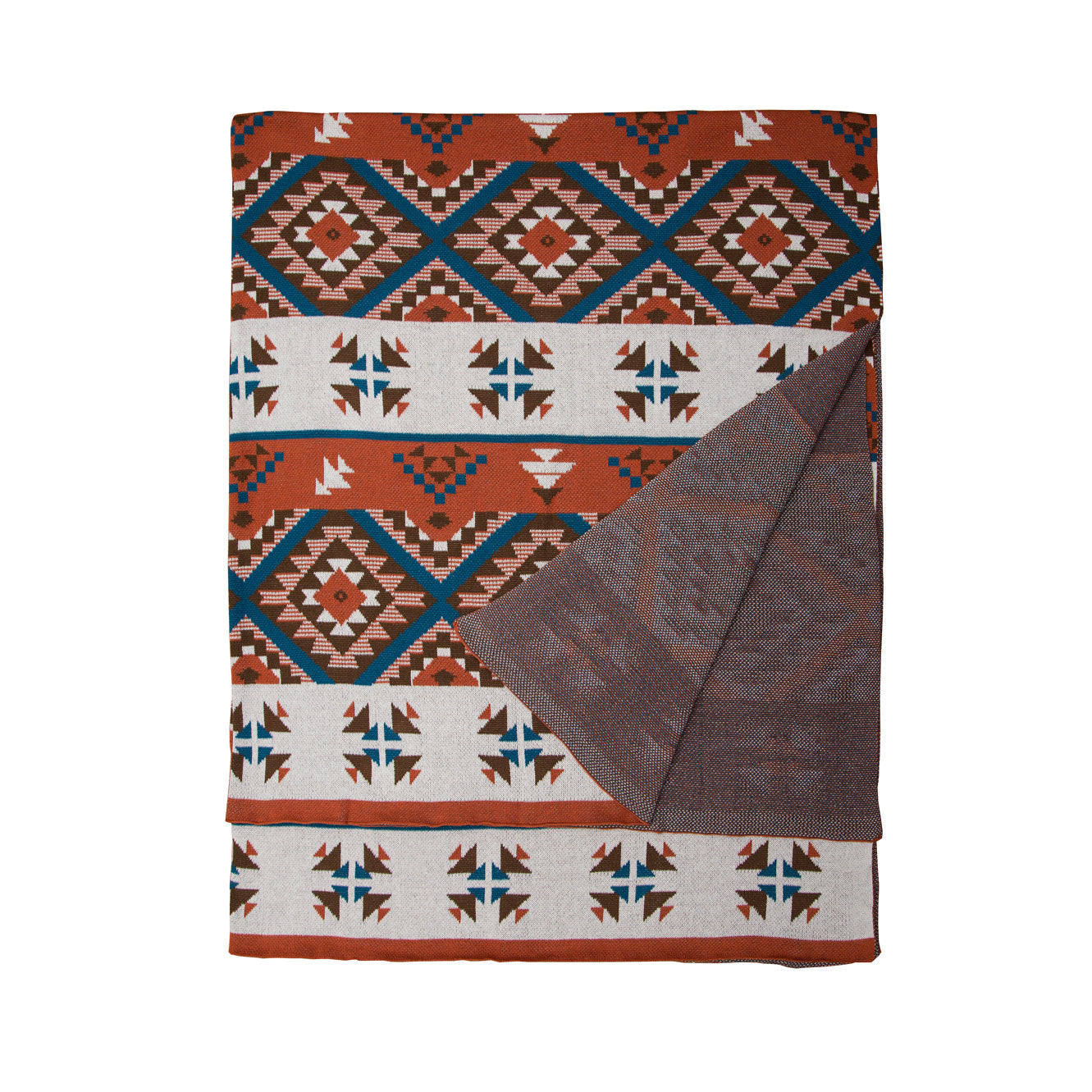 All-over Aztec Print Throw - MyraUSA