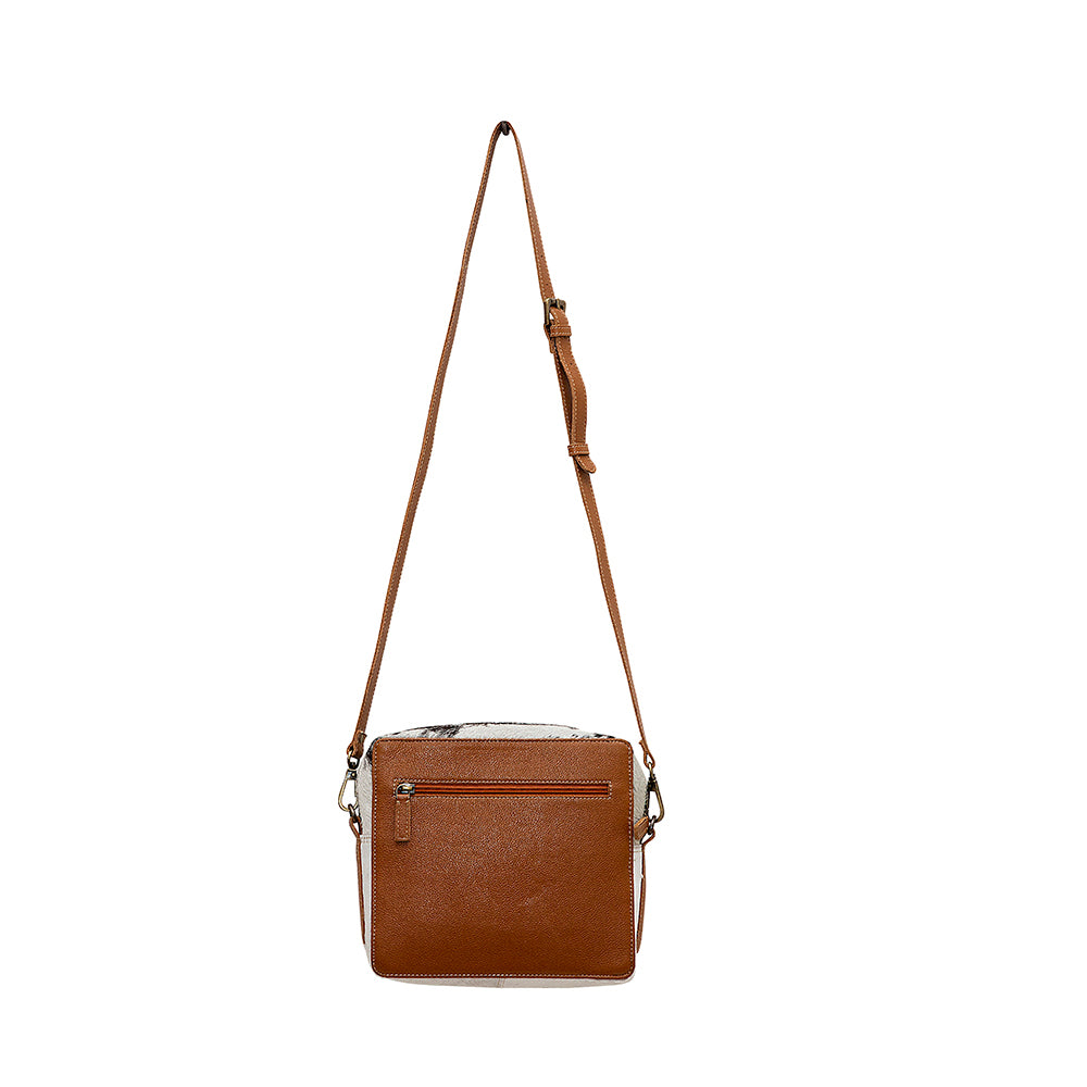 ORCHIDS HAND-TOOLED BAG - MyraUSA