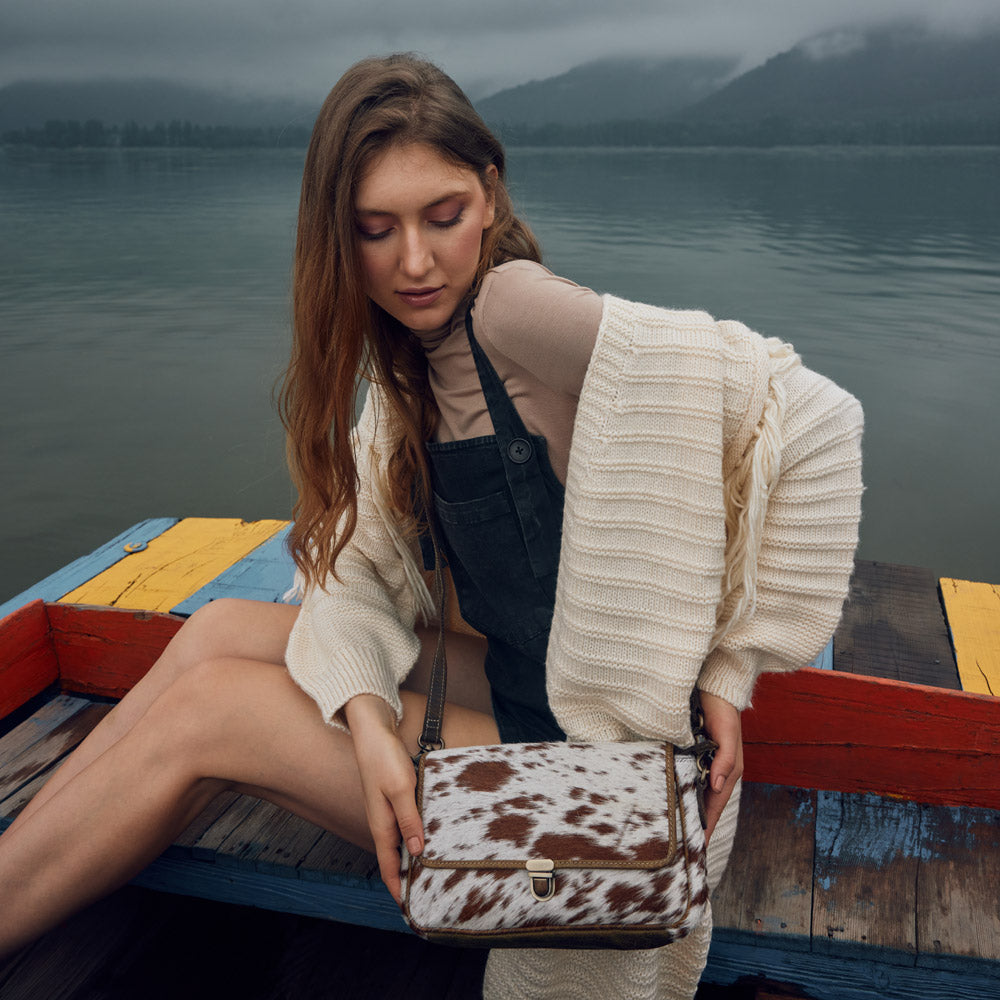 BARD LEATHER & HAIRON BAG - MyraUSA