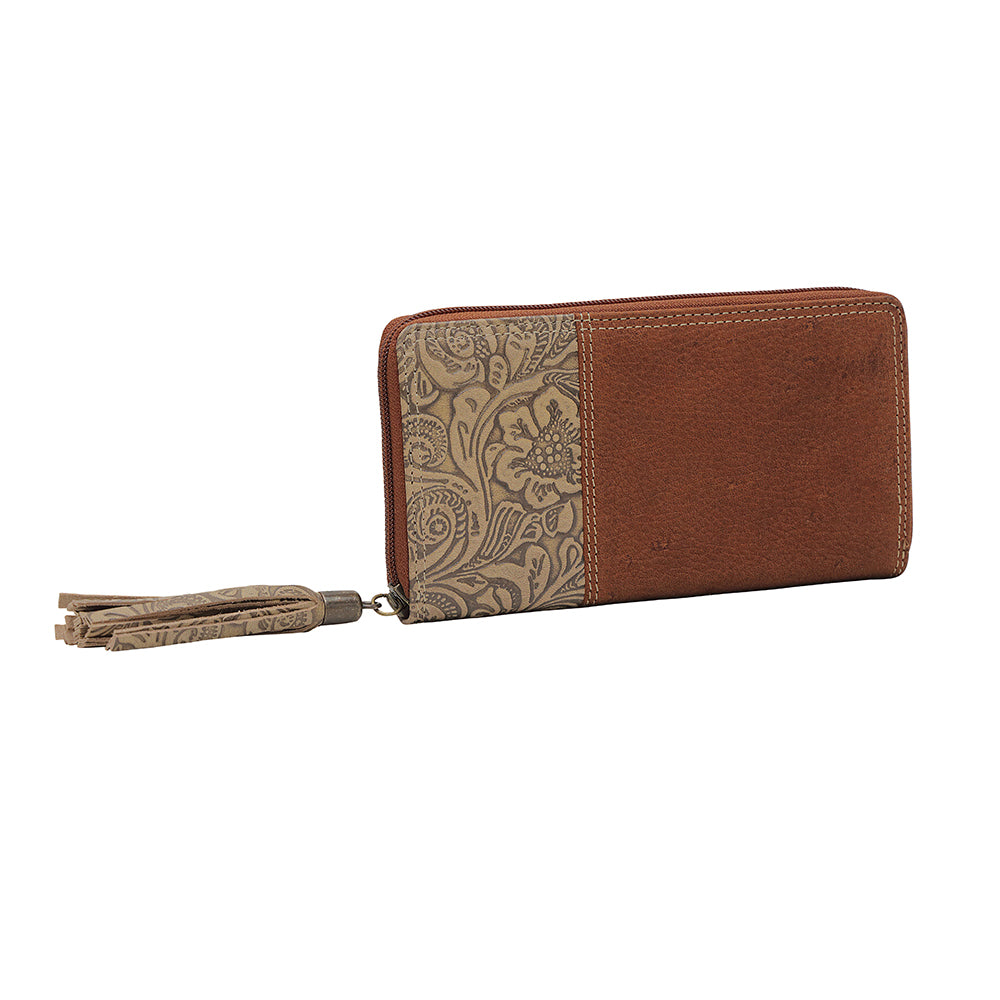 WOOD'S BLOOMS WALLET - MyraUSA