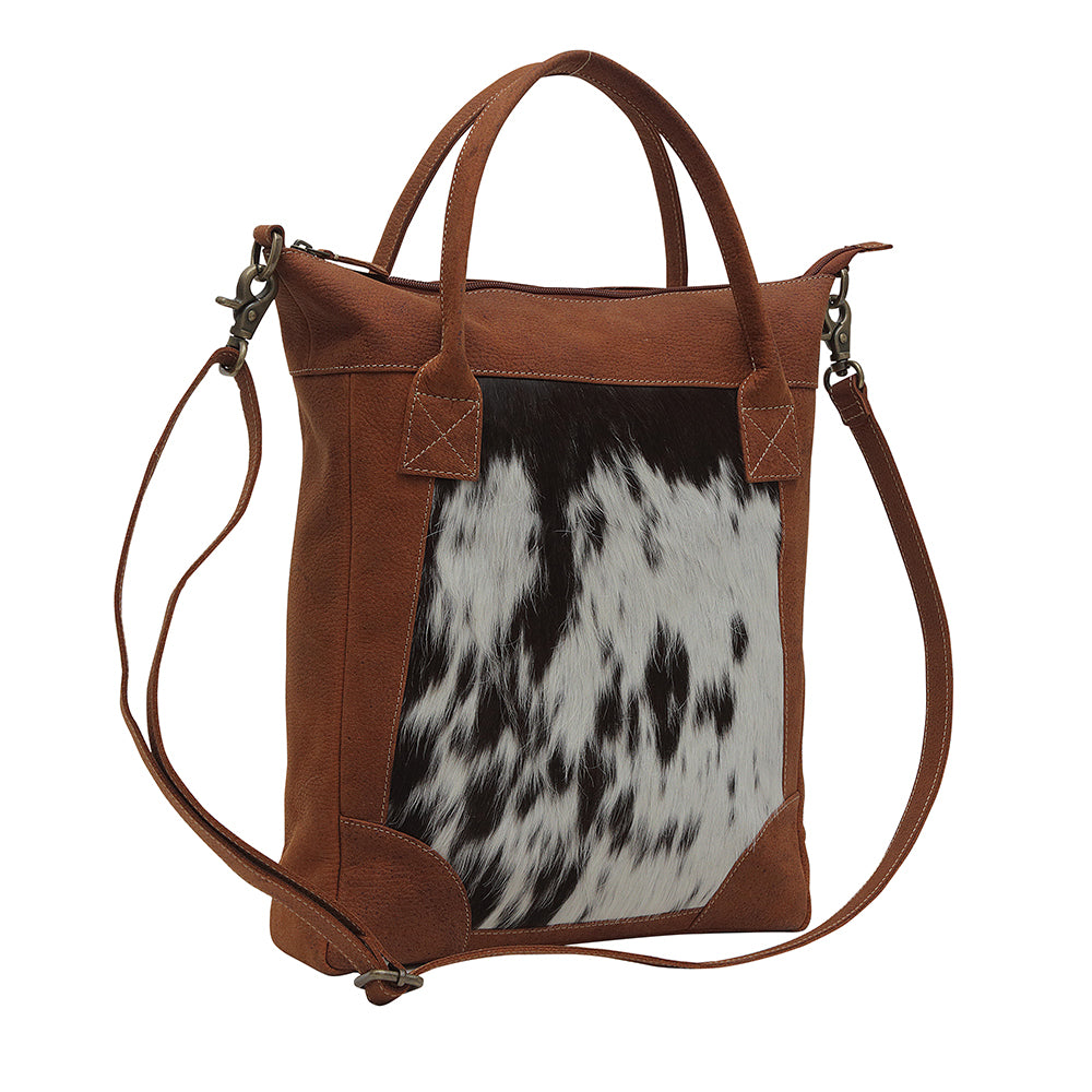 SPIN LEATHER & HAIRON BAG - MyraUSA
