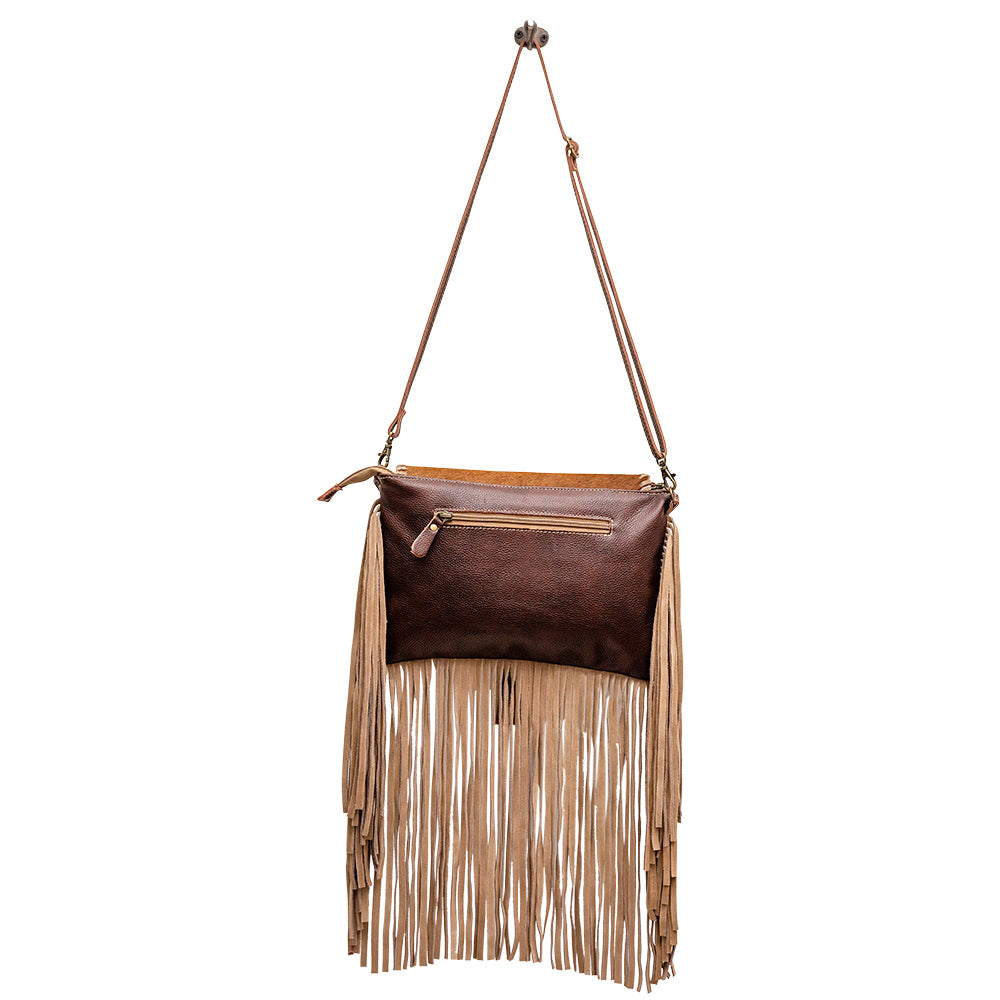 Harappa Leather & Hairon Bag - MyraUSA