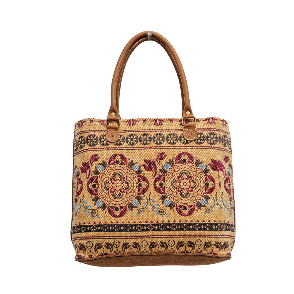 Myra Bag Large Canvas popular Tote Bag,-kxo