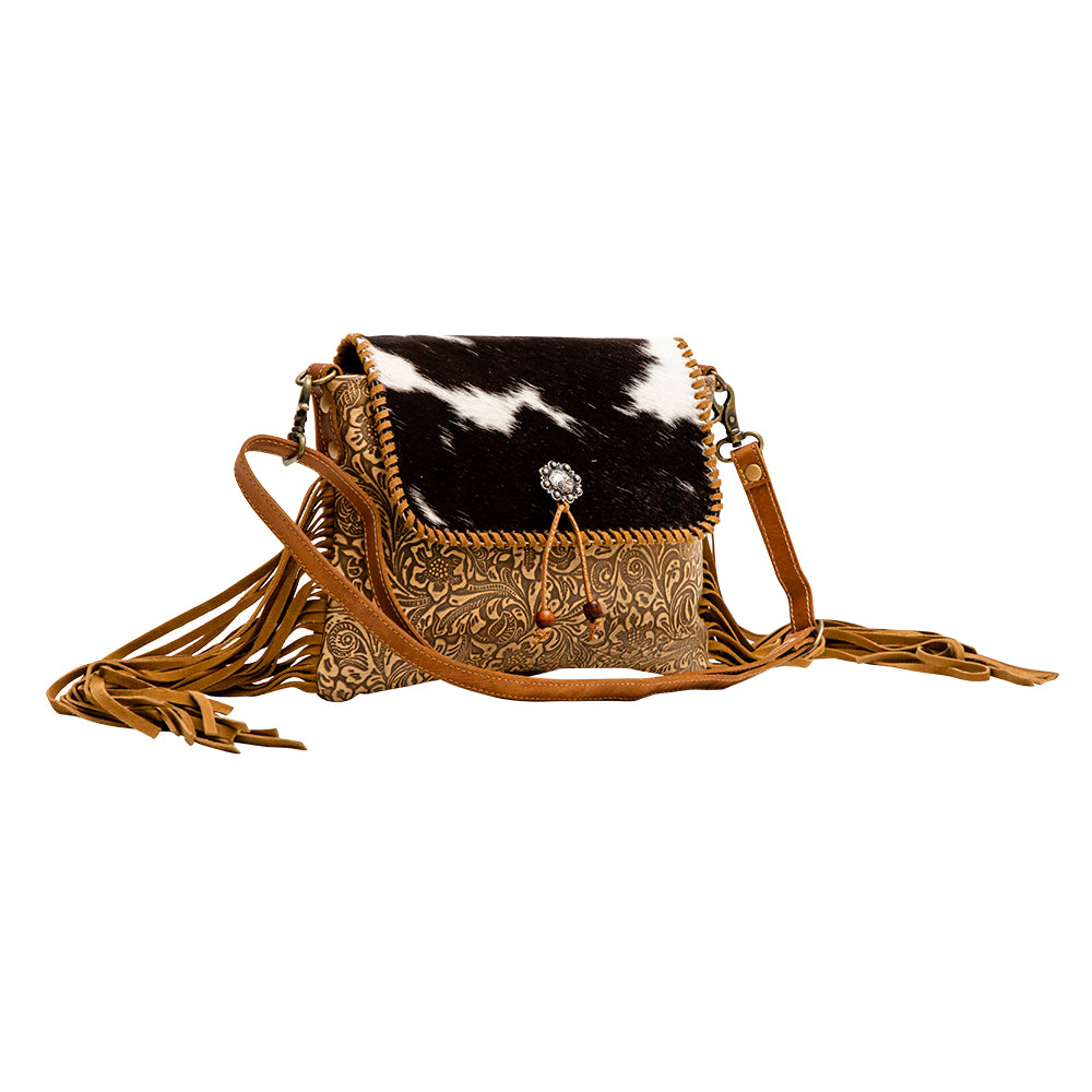 Lugia Leather & Hairon Bag - MyraUSA
