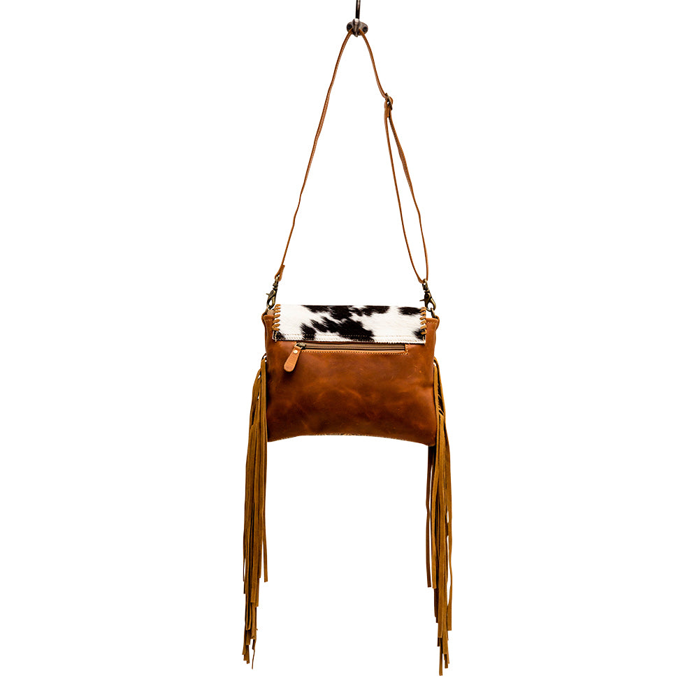 Lugia Leather & Hairon Bag - MyraUSA