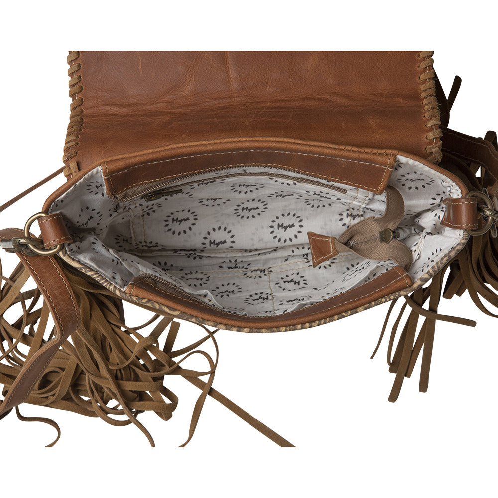 Lugia Leather & Hairon Bag - MyraUSA