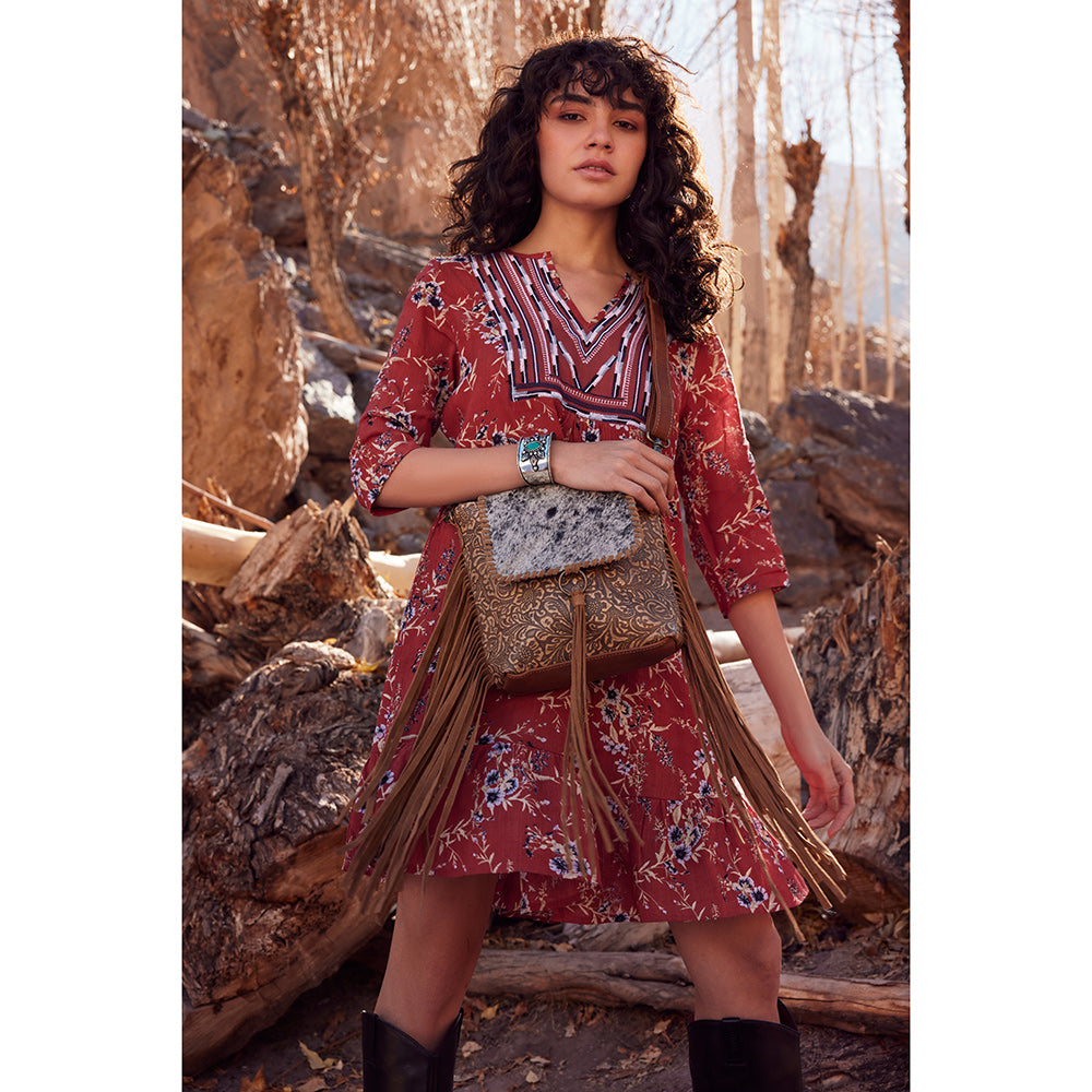 Maushold Leather & Hairon Bag - MyraUSA