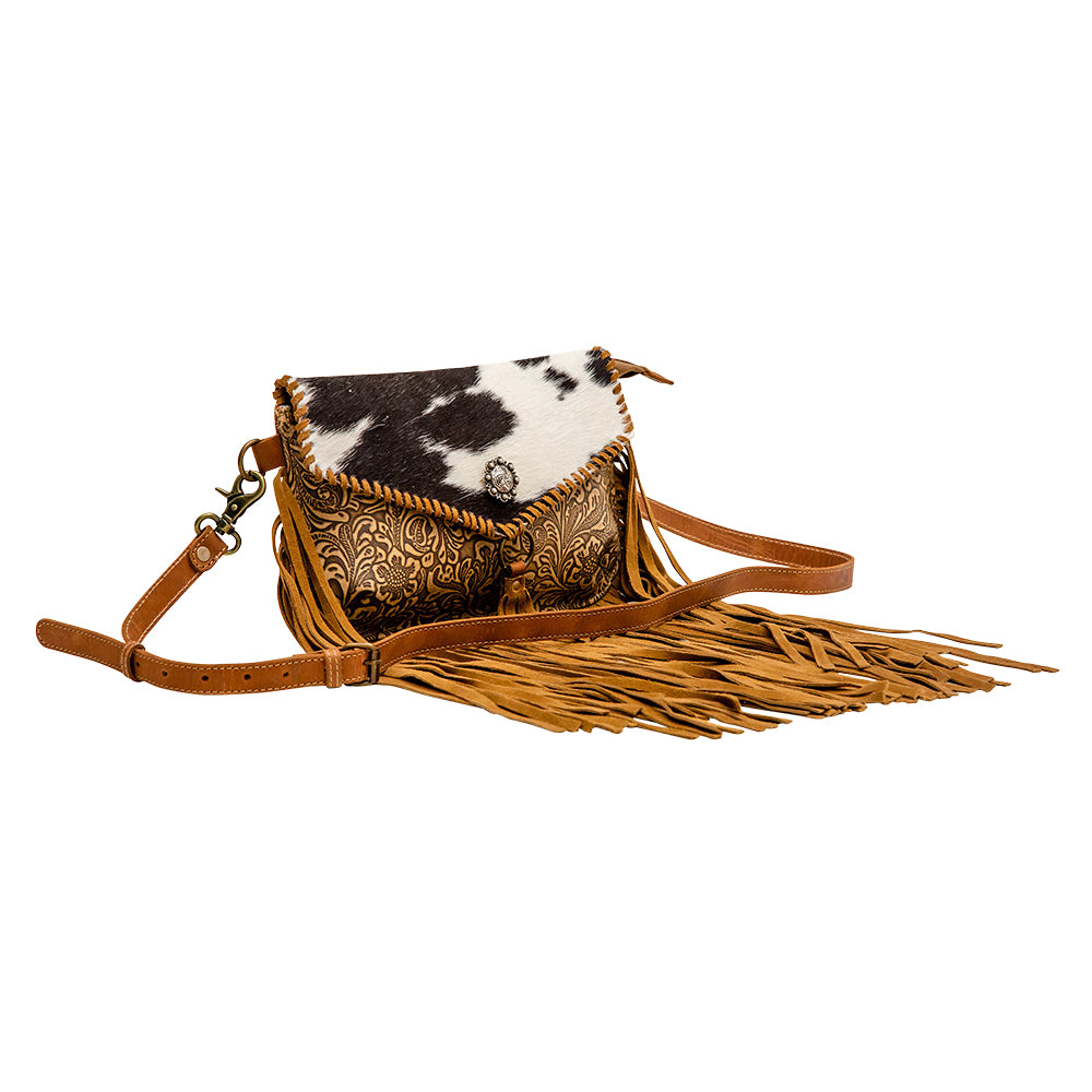 Mimikyu Leather & Hairon Bag - MyraUSA