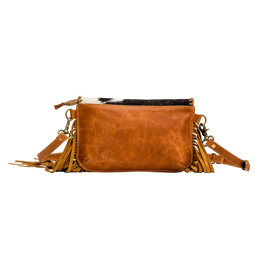 Mimikyu Leather & Hairon Bag - MyraUSA