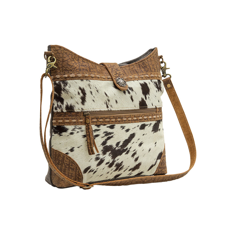 Roltod Canvas And Hairon Bag - MyraUSA