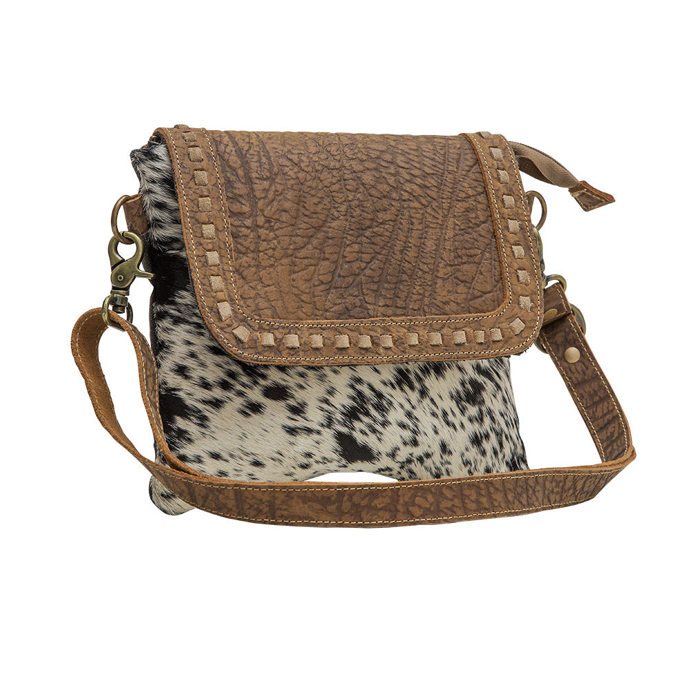Manchester Canvas And Hairon Bag - MyraUSA