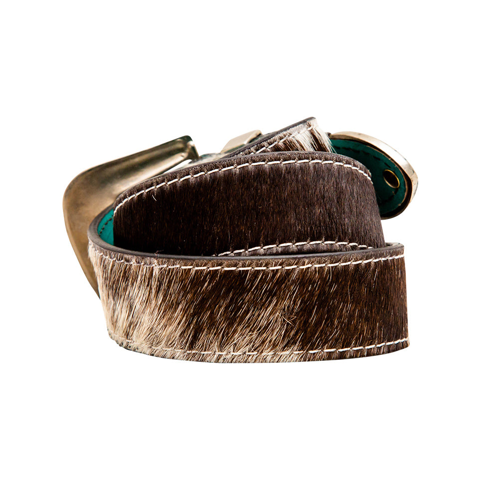 Cestus Hairon Leather Women's Belt - MyraUSA