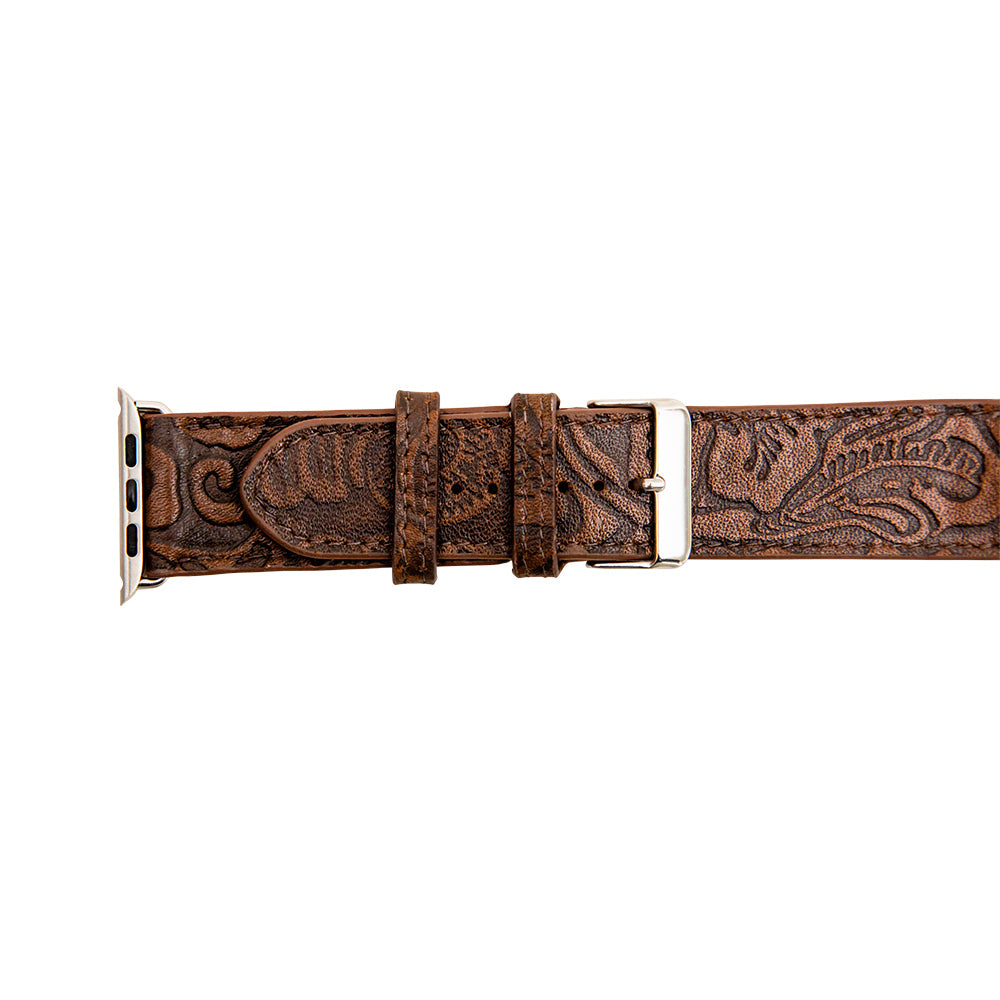 Mavinter Embossed Leather Watch Band - MyraUSA