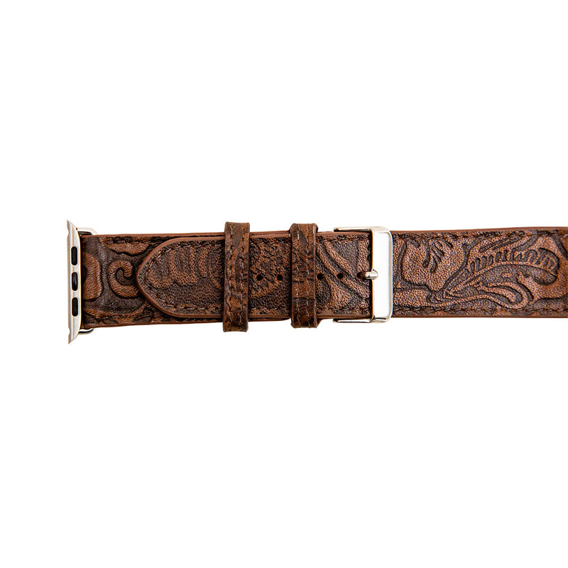 Mavinter Embossed Leather Watch Band