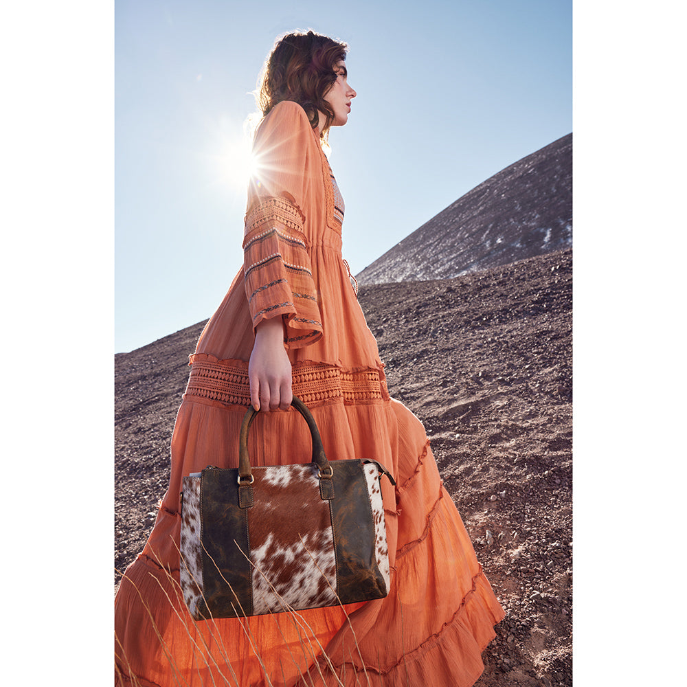 Chuffs LEATHER & HAIRON BAGS - MyraUSA