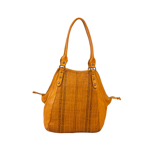 Copernicium Leather & Hair On Bag - MyraUSA
