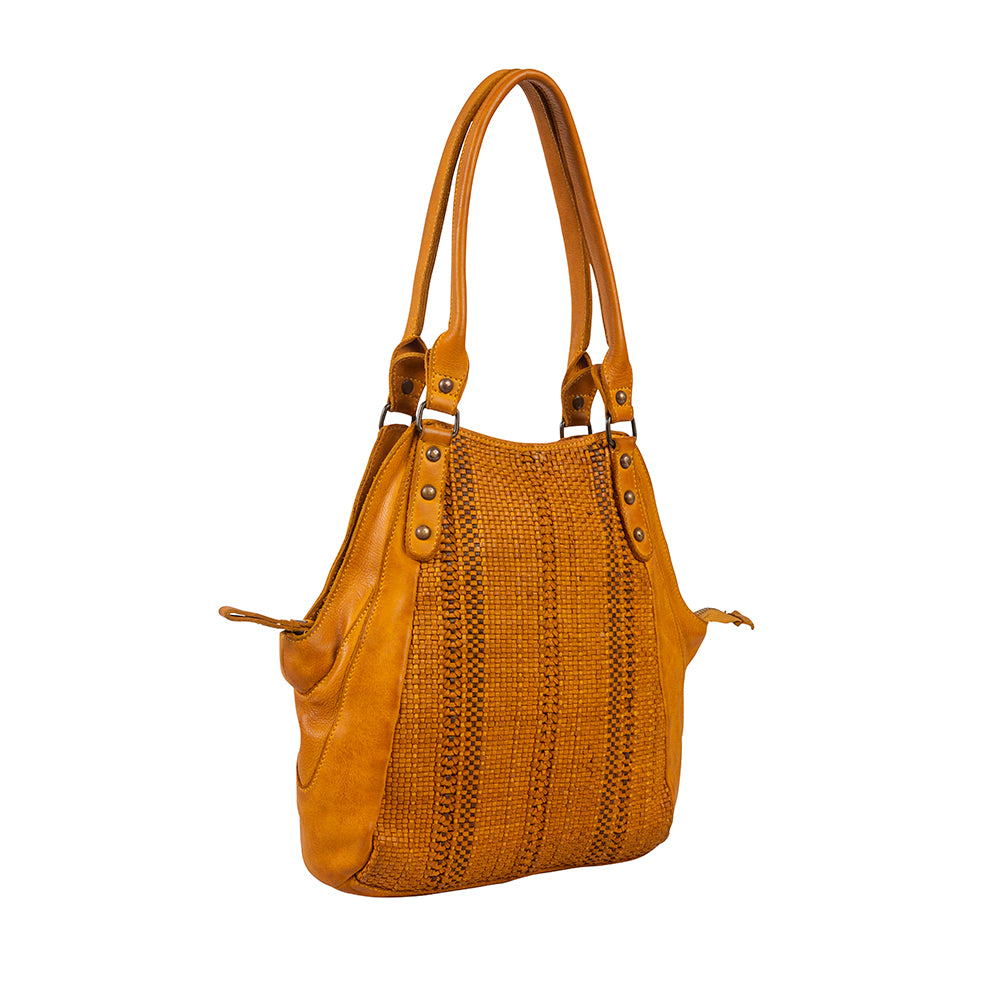 Copernicium Leather & Hair On Bag - MyraUSA