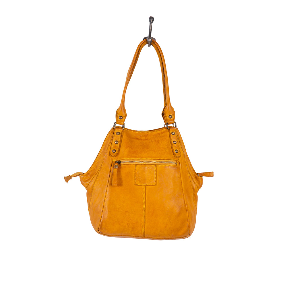 Copernicium Leather & Hair On Bag - MyraUSA