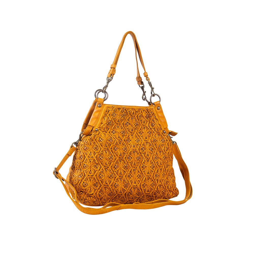 Exergonic Leather & Hair On Bag - MyraUSA