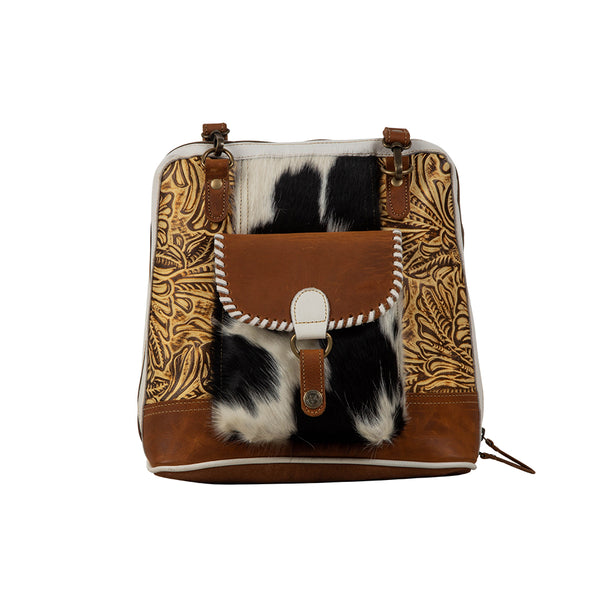 Prairie Grasslands Canvas and Hairon Backpack. - Myra USA