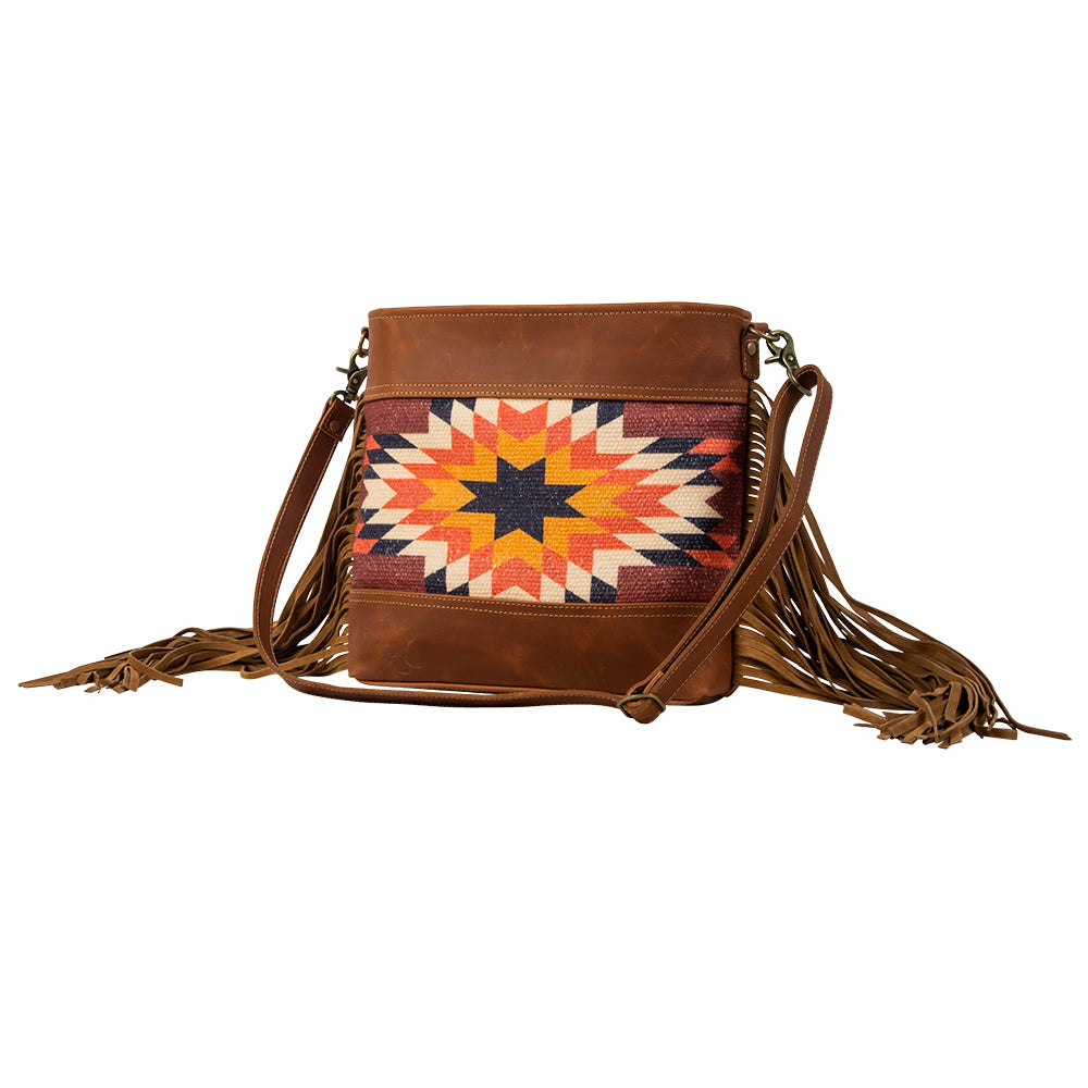 Sedona Star Fringed Shoulder Bag - Myra USA