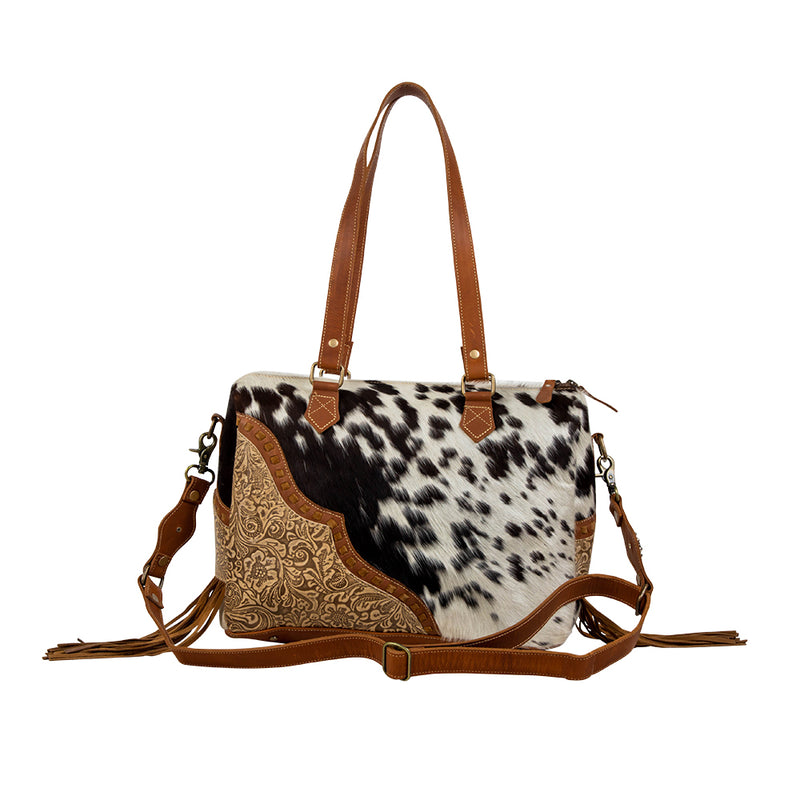 Myra Bucket Bag Animal Print Tote